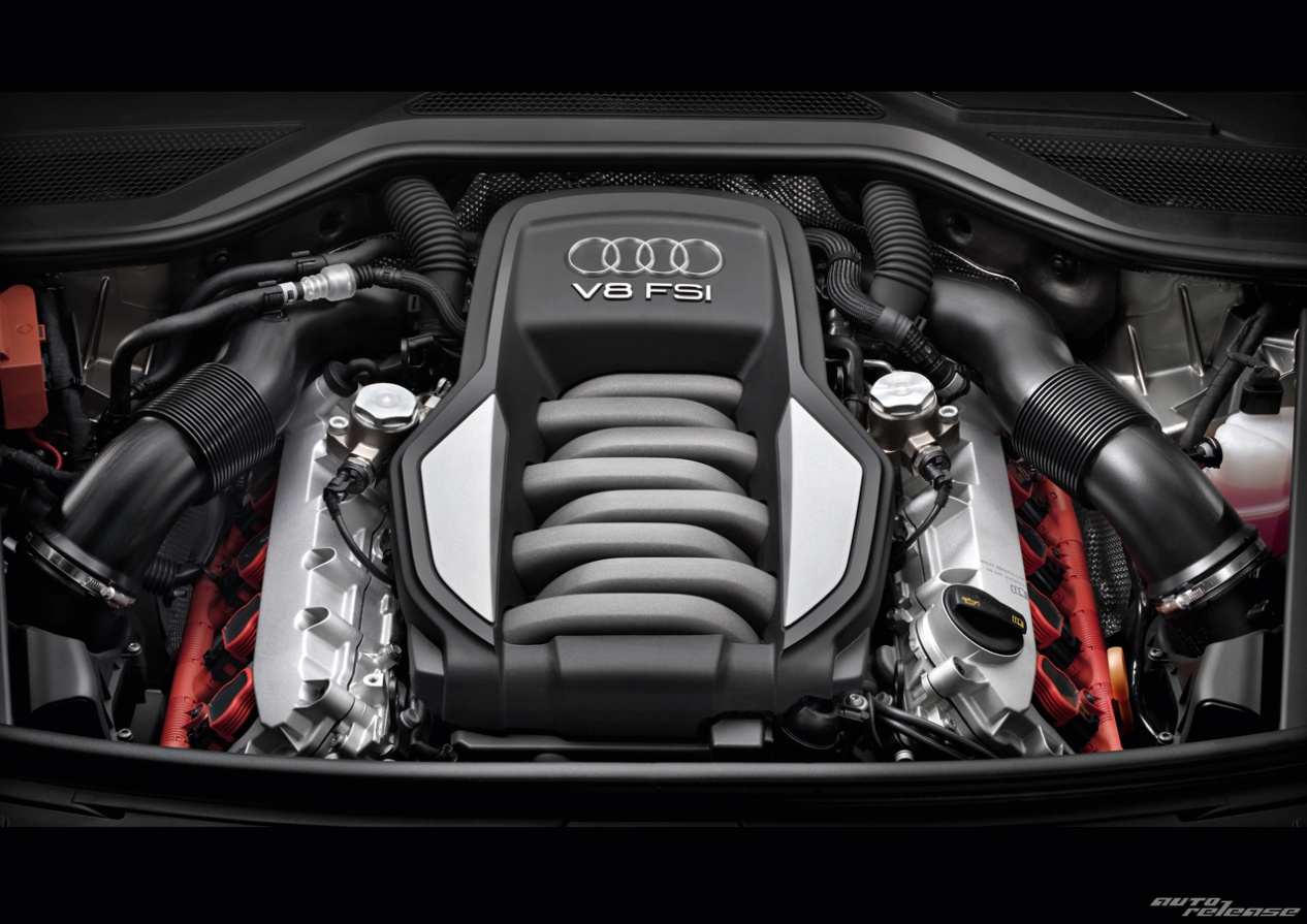 Двигатель новой Audi A8