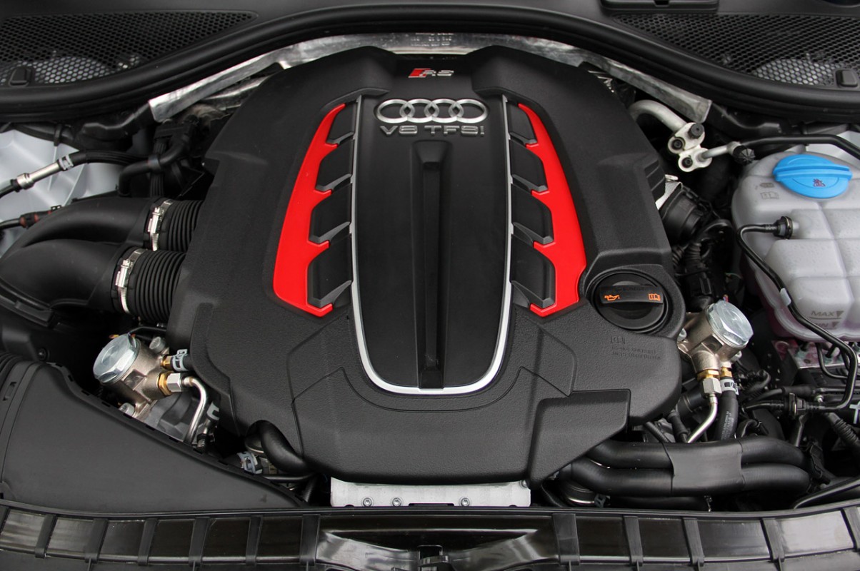Двигатель новой Audi A6