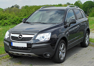 Характеристики Opel Antara
